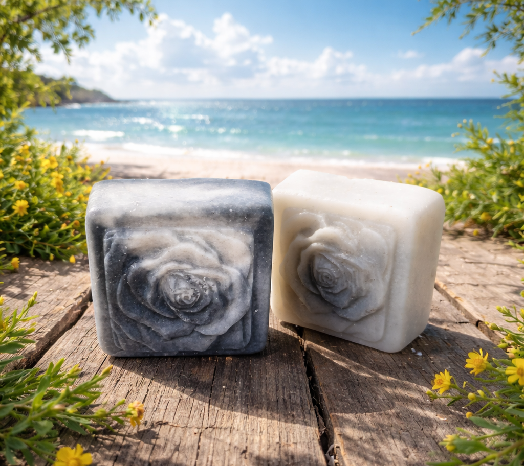 Black Rose Mint Salt Bar